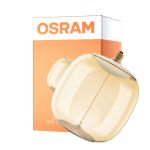 Osram Vintage 1906 LED E27 Special Filament Smoke 12W 550lm - 818 Blanc Très Chaud | Dimmable - Équivalent 40W