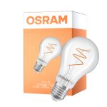 Osram Vintage 1906 LED Classic Slim E27 Poire Filament Claire 4.6W 470lm - 922 Blanc Très Chaud | Meilleur Rendu Des Couleurs - Dimmable - Équivalent 40W