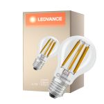 Ledvance LED Classic E27 Poire Filament Claire 5.7W 1055lm - 827 Blanc Très Chaud | Équivalent 75W