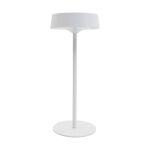 Eglo Lampe De Chevet Simeri Solar Acier Blanc 3W 250lm - 830-860 Variable Blanc | IP44 - Dimmable tactile - USB-C