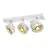 SLV Kalu Spot Aluminium Blanc Rond | Convient pour 3x GU10 (AR111) 