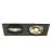 SLV New Tria 2 Spot Aluminium Noir | Convient pour 2x GU10 (AR111) 