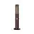 Eglo Lampadaire extérieur Helsinki Acier Inoxydable Brun | IP65 - Convient pour 1x E27 - Détecteur De Mouvement