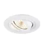 SLV New Tria 75 Spot Aluminium Blanc Rond 8.3W 705lm 38D - 927 Blanc Très Chaud | Diamètre 75mm -  Meilleur Rendu Des Couleurs - Dimmable 