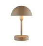 Nordlux Ellen To-Go Lampe De Chevet Brun 2.8W 300lm - 830 Blanc Chaud  | IP44 - Dimmable - avec Commutateur - Batterie