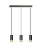 Emibig Suspension Luminaire Fumiko Acier Noir | Convient pour 3x GU10 - Max 10W