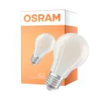 Osram Classic LED E27 Poire Filament Dépolie 7.2W 1521lm Ultra Efficiency - 840 Blanc Froid | Équivalent 100W